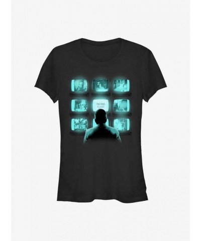 Stranger Things Mind Flayer Graphic T-Shirt for Girls - Junior Sizes