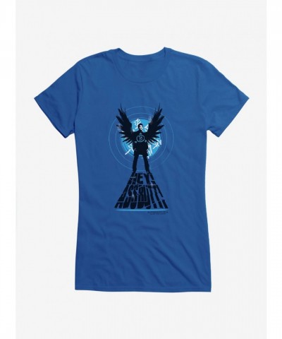 Supernatural Castiel Inspired Girls T-Shirt