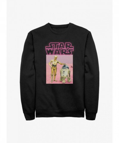 Star Wars Droid Bros Unisex Sweatshirt - Black