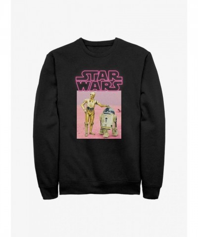 Star Wars Droid Bros Unisex Sweatshirt - Black