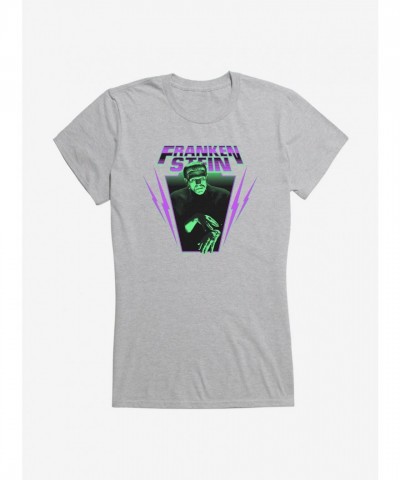 Universal Monsters Frankenstein Electric Graphic Tee for Girls