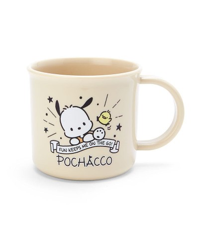 Pochacco Adventure Series Shatter-Proof Plastic Mug