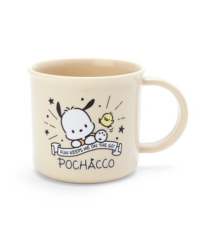 Pochacco Adventure Series Shatter-Proof Plastic Mug