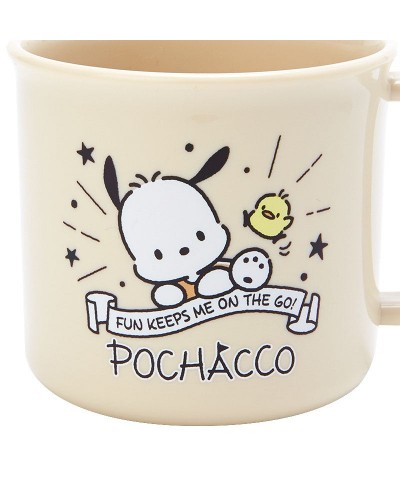 Pochacco Adventure Series Shatter-Proof Plastic Mug