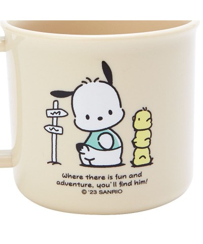 Pochacco Adventure Series Shatter-Proof Plastic Mug