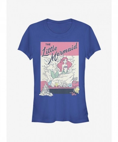 Disney Ariel Atlantica Lightweight T-Shirt for Girls - Blue