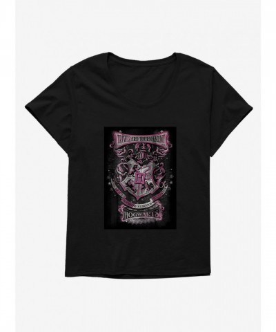 Harry Potter Triwizard Tournament Patch Plus Size Tee for Girls