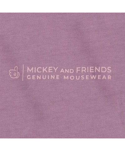 Mickey Mouse Authentic Street Style T-Shirt for Adults – Plum