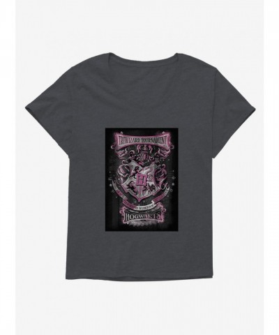 Harry Potter Triwizard Tournament Patch Plus Size Tee for Girls