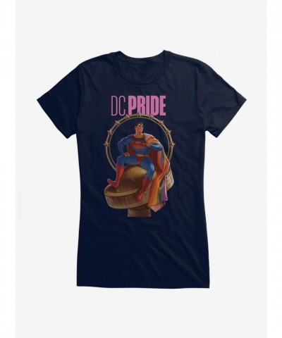 Superman Metropolis Pride Lightweight T-Shirt for Girls