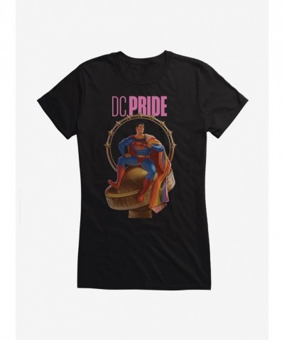 Superman Metropolis Pride Lightweight T-Shirt for Girls