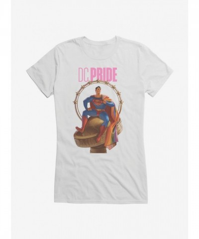Superman Metropolis Pride Lightweight T-Shirt for Girls
