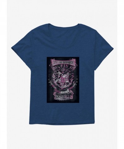 Harry Potter Triwizard Tournament Patch Plus Size Tee for Girls