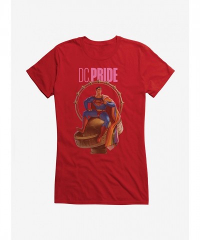 Superman Metropolis Pride Lightweight T-Shirt for Girls