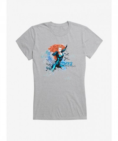 Aquaman Mera Action Pose Junior T-Shirt