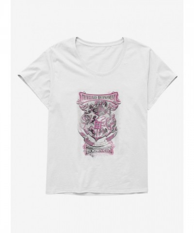 Harry Potter Triwizard Tournament Patch Plus Size Tee for Girls