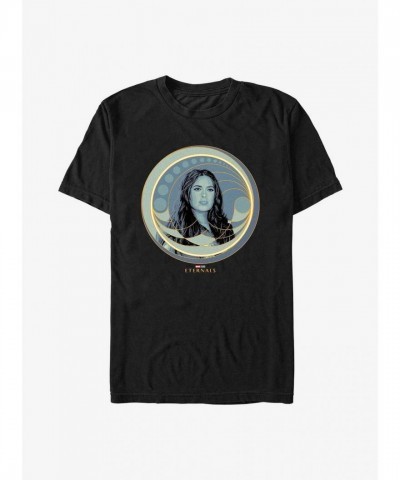 Marvel's Eternals Ajak Portrait Badge T-Shirt - Men's Black