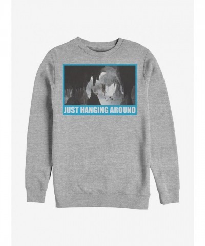 Star Wars Grey Comfortable Crewneck Sweatshirt for Men