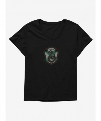 Harry Potter Inspired Comfortable Slytherin T-Shirt for Plus Size Girls
