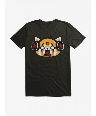 Aggretsuko Metal Headphones Unisex T-Shirt