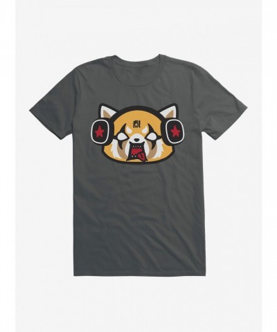 Aggretsuko Metal Headphones Unisex T-Shirt