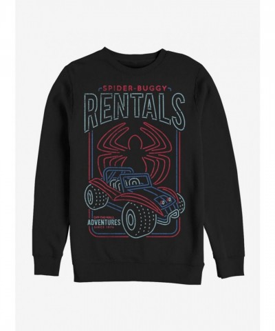 Marvel Spidey-Buggy Rentals Men's Black Sweatshirt