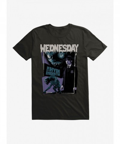 The Hyde Wednesday T-Shirt - Unisex Lightweight Cotton - Black