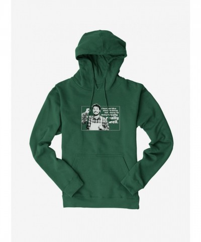 Parks And Rec Andy Doing Well Unisex Cotton Hoodie
