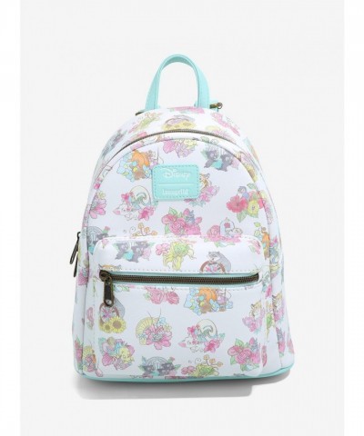 Loungefly Disney Sidekicks Floral Mini Backpack for Women