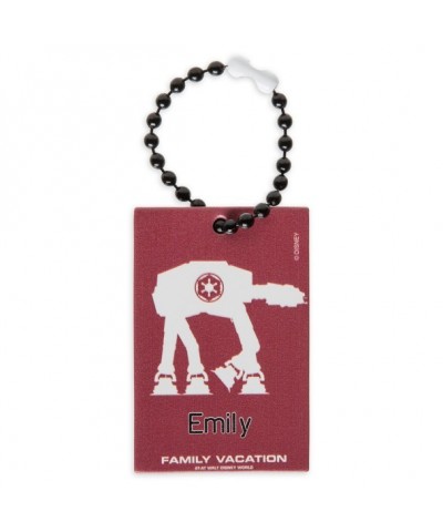 AT-AT Family Vacation Custom Leather Tag by Leather Treaty - Disney World Resort
