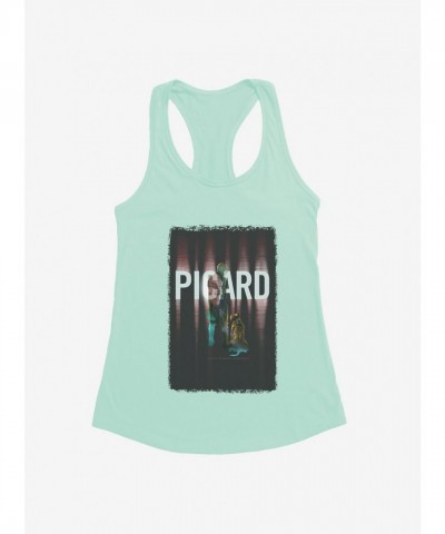 Star Trek Picard and Number One Girls Tank Top