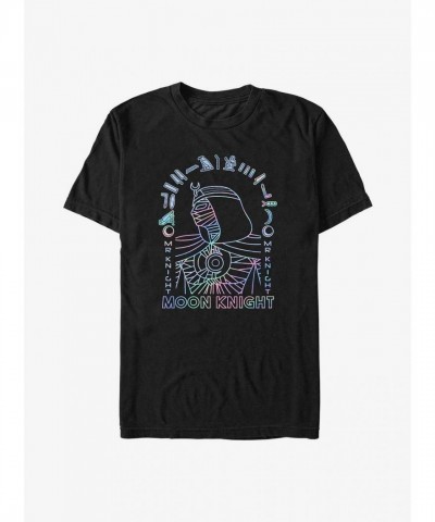 Marvel Moon Knight Holographic Tee - Lightweight Men's Black