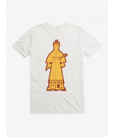 Samurai Jack Flame Silhouette Tee for Men and Unisex