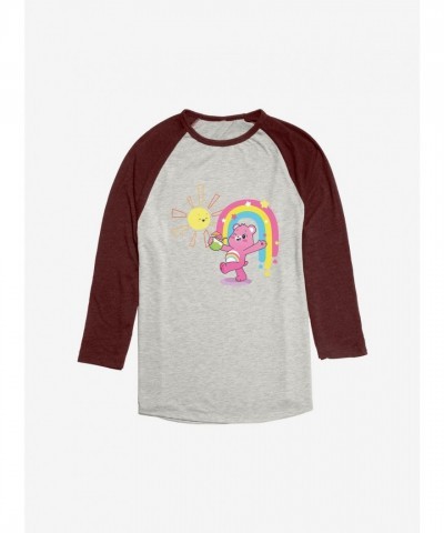 Care Bears Summer Raglan Tee - Men's Red