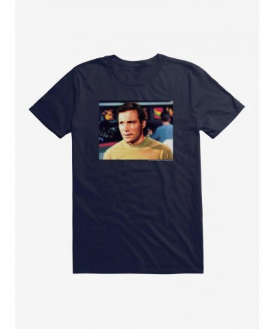 Star Trek Captain Kirk Action Pose Men's T-Shirt