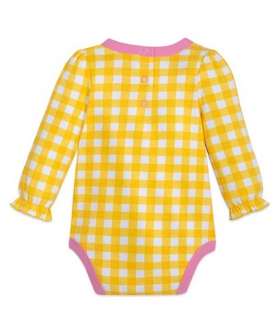 Disney Princess Soft Jersey Long Sleeve Bodysuit for Baby