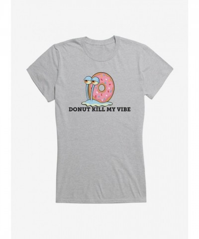 SpongeBob SquarePants Gary Donut Trendy Girls T-Shirt