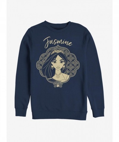 Disney Aladdin 2019 Blue Jasmine Inspired Men's Sweatshirt
