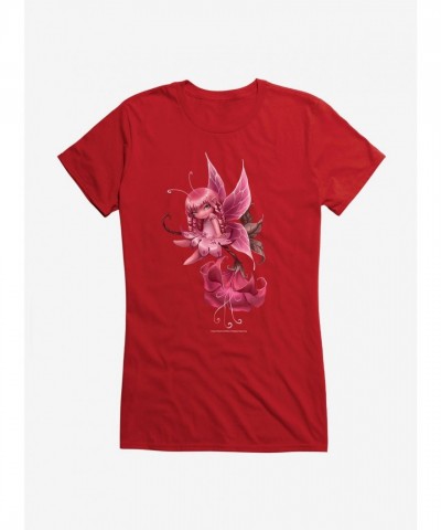 Fairies Trick Junior Girls Pink Fairy T-Shirt