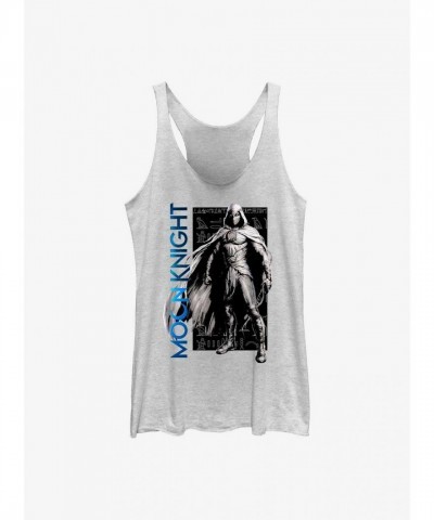 Marvel Moon Knight Girls Tank Top - White