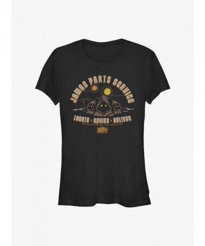Star Wars The Book of Boba Fett Jawas Crew Neck T-Shirt - BLACK