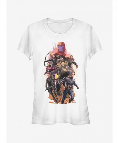 Marvel Avengers Endgame Girls T-Shirt - White