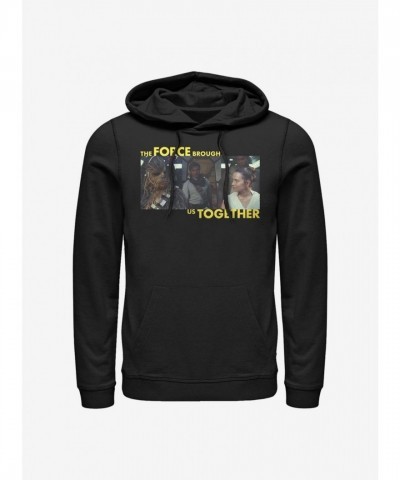Star Wars: The Rise Of Skywalker Will Of The Force Black Hoodie - Unisex