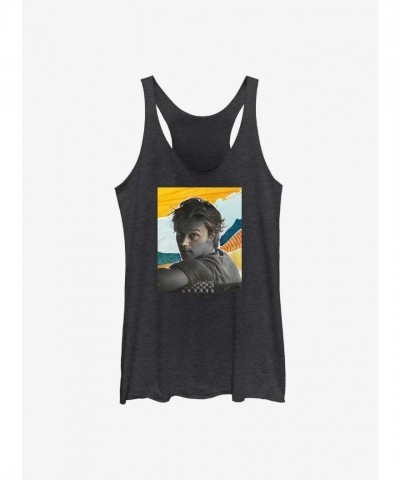 Outer Banks Poster Art Girls Tank Top - Junior Size Black