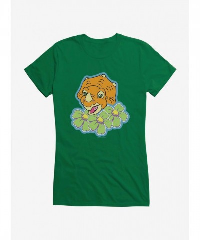 The Land Before Time Cera Flowers Girl's Lightweight Tee