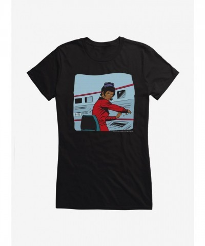 Star Trek Nyota Inspired Girls Lightweight Tee
