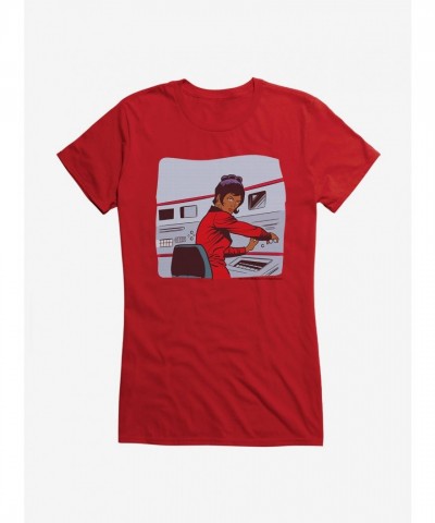 Star Trek Nyota Inspired Girls Lightweight Tee