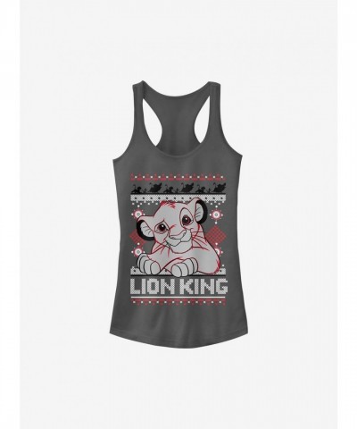 Disney Simba Tank Top for Girls - Grey
