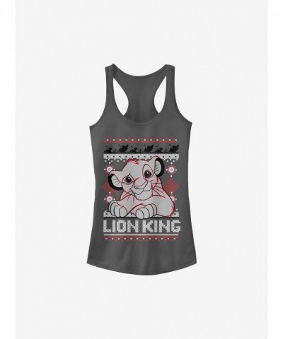 Disney Simba Tank Top for Girls - Grey