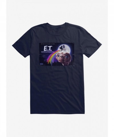 E.T. 40th Anniversary Rainbow Flight Bike T-Shirt for Men